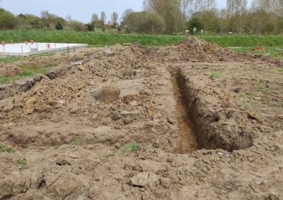 terrassement fouilles minipelle fondations